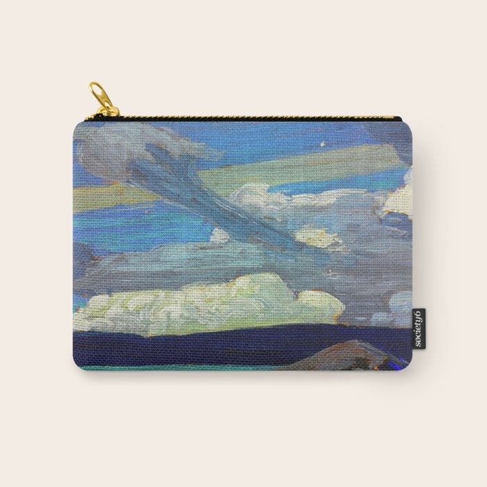 Tom Thomson Clouds ("The Zeppelins") 1915 Canadian Landscape Artist Carry All Pouch Gallery Image 1
