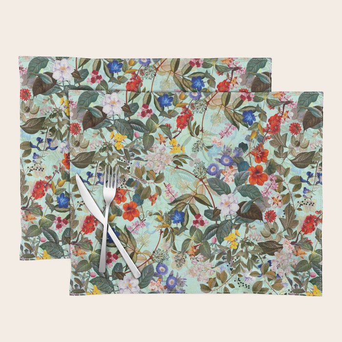 Summer Botanical Garden XVI Placemat Gallery Image 1