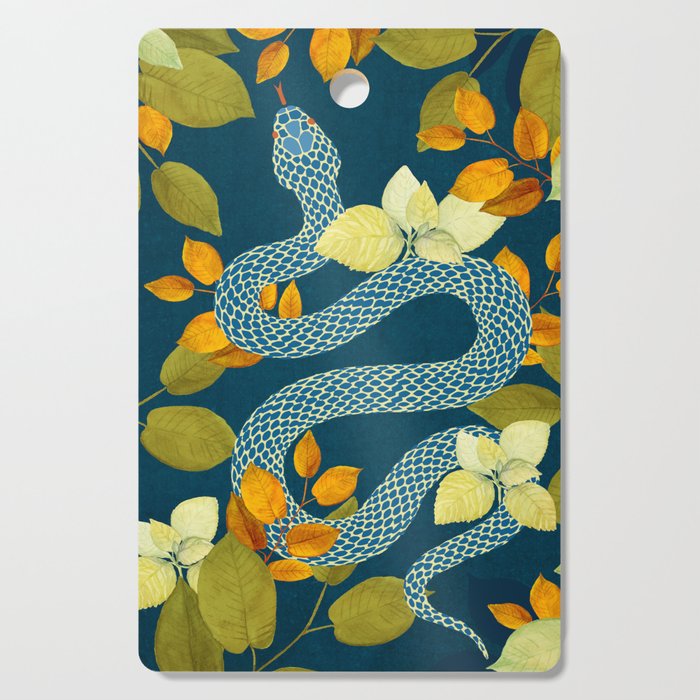 Autumn Serpent Garden Cutting Board Gallery Image 1