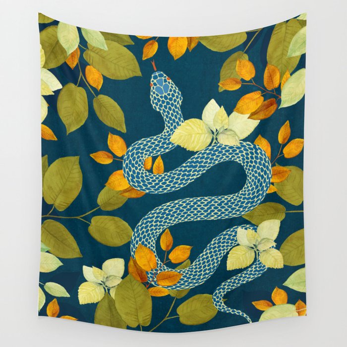 Autumn Serpent Garden Wall Tapestry Gallery Image 4