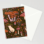 Magic Mushroom Print Stationery Card Gallery Image 2