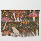 Magic Mushroom Print Wall Hanging Gallery Image 1