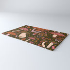 Magic Mushroom Print Rug Gallery Image 3