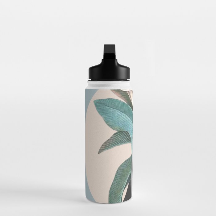 Floral Portrait /collage Water Bottle Gallery Image 3