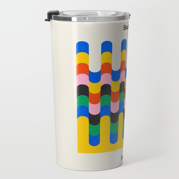 Alignment: Bauhaus 1919 Exhibition 04 Travel Mug Gallery Image 3