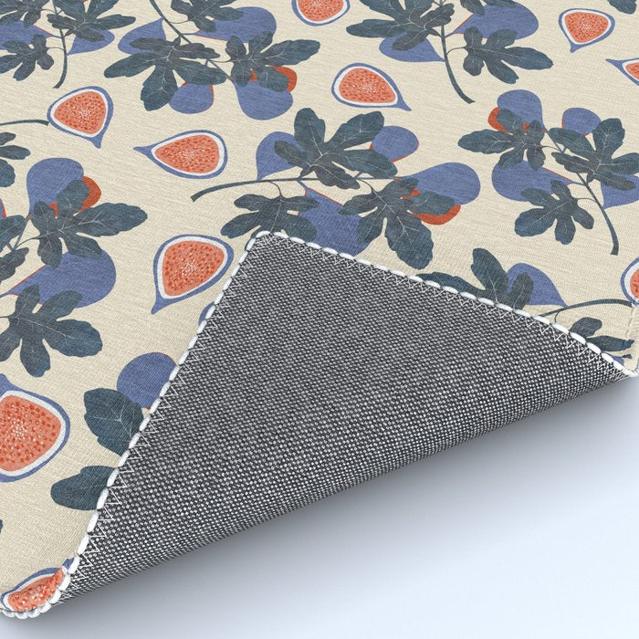 Fig branch still life Rug Gallery Image 4