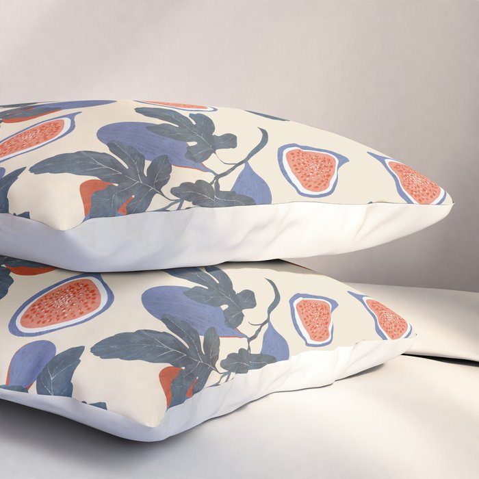Fig branch still life Pillow Sham Gallery Image 3