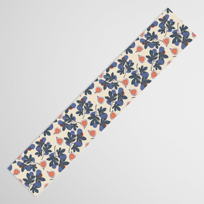 Fig branch still life Table Runner Gallery Image 3