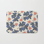 Fig branch still life Bath Mat Gallery Image 1