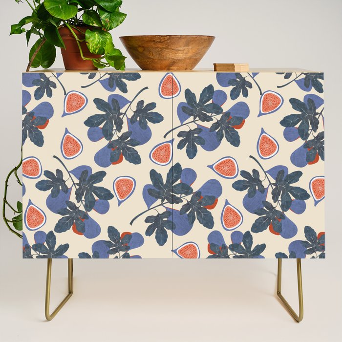 Fig branch still life Credenza Gallery Image 1