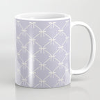 Bows & Ribbons Pattern XXXIV Pastel Lavender Purple  Coffee Mug Gallery Image 1