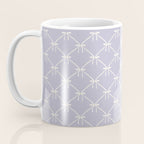 Bows & Ribbons Pattern XXXIV Pastel Lavender Purple  Coffee Mug Gallery Image 3