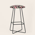 Jackalope - black and pink Stool Gallery Image 1