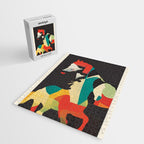 Colorful Abstract Horses 2 Jigsaw Puzzle Gallery Image 2