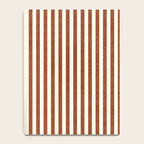 Pinstripe in Rust Notebook Gallery Image 4