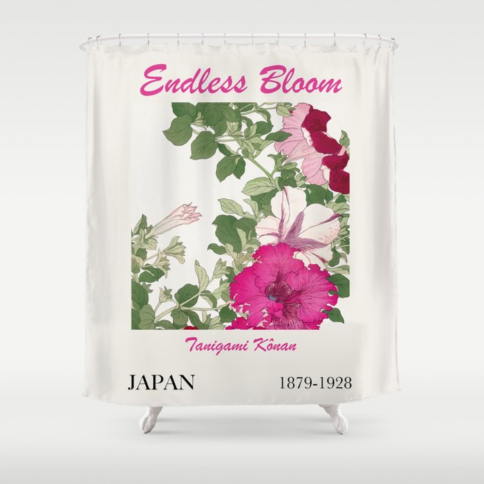 Endless Bloom Shower Curtain Gallery Image 1