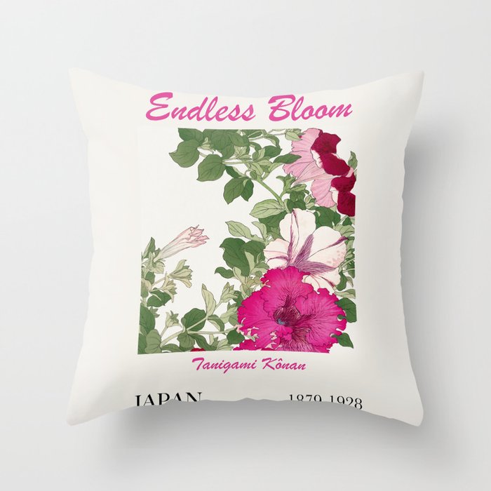 Endless Bloom Throw Pillow Gallery Image 6