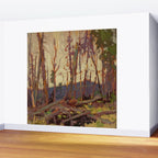 Tom Thomson Burnt Country, Evening 1914 Canadian Landscape Artist Wall Mural Gallery Image 2