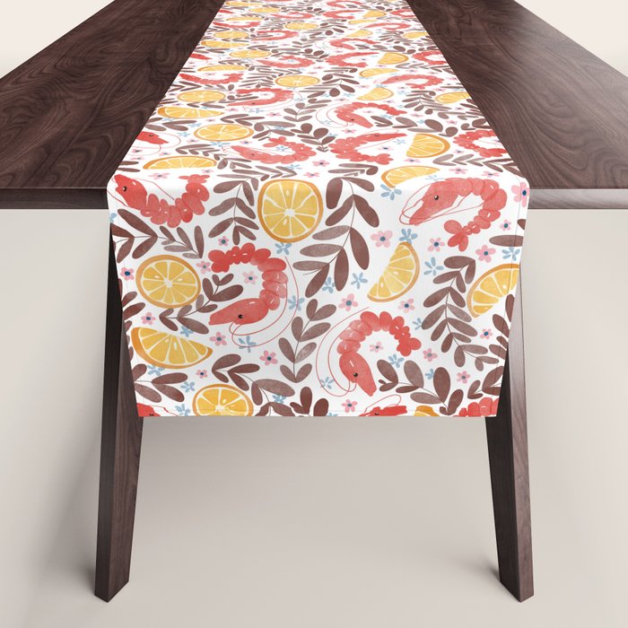 Citrus Shrimp Delight Table Runner Gallery Image 1