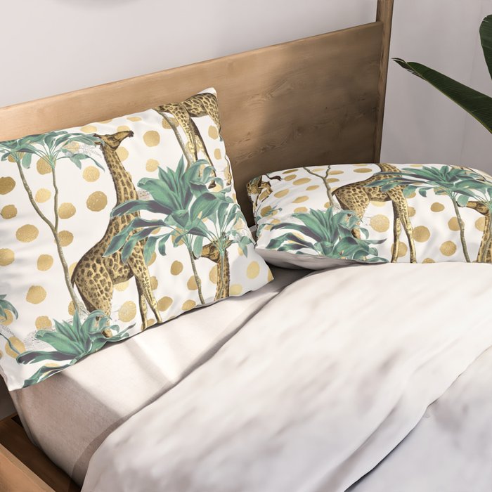 Giraffe Safari Pillow Sham Gallery Image 2