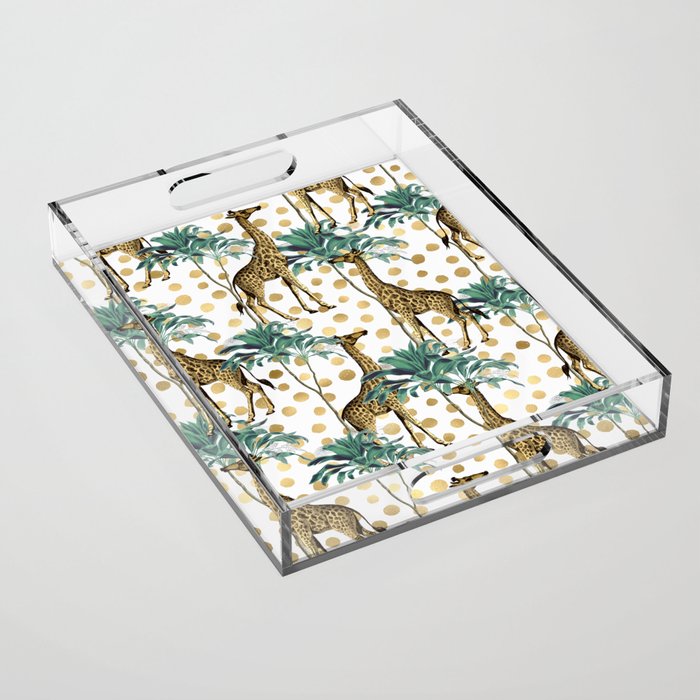 Giraffe Safari Acrylic Tray Gallery Image 1