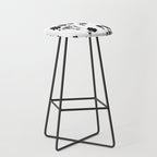Brushstrokes meadow flowers BN Stool Gallery Image 1