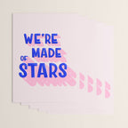 WE ARE MADE OF STARS Wrapping Paper Gallery Image 3
