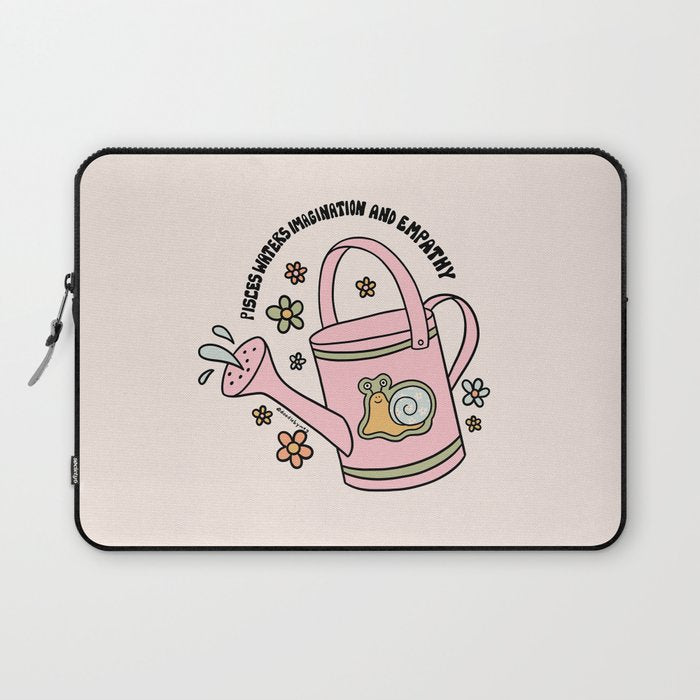 Pisces Watering Can Laptop Sleeve Gallery Image 1