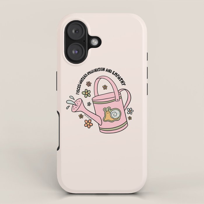 Pisces Watering Can iPhone Case Gallery Image 1