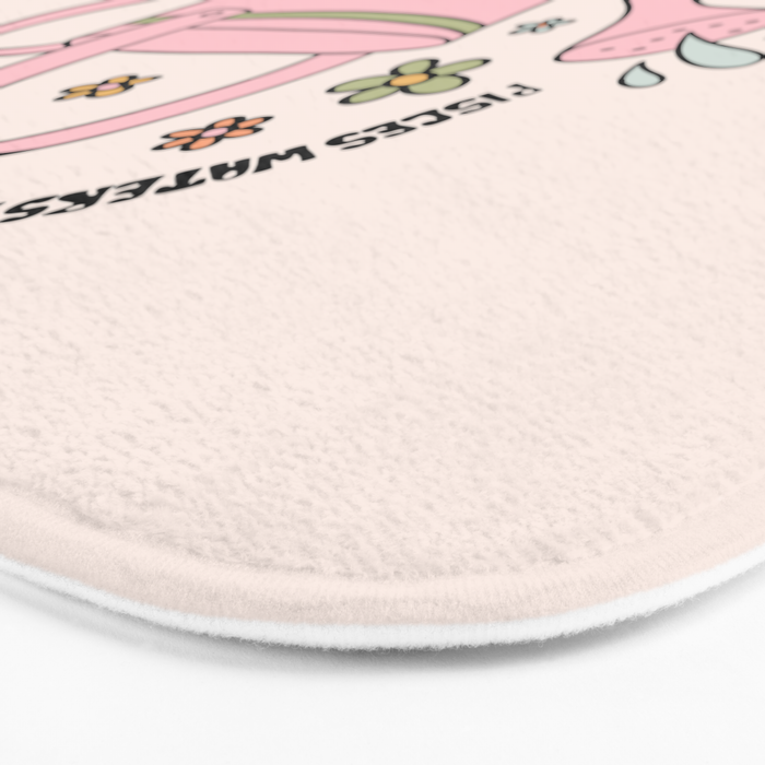 Pisces Watering Can Bath Mat Gallery Image 3