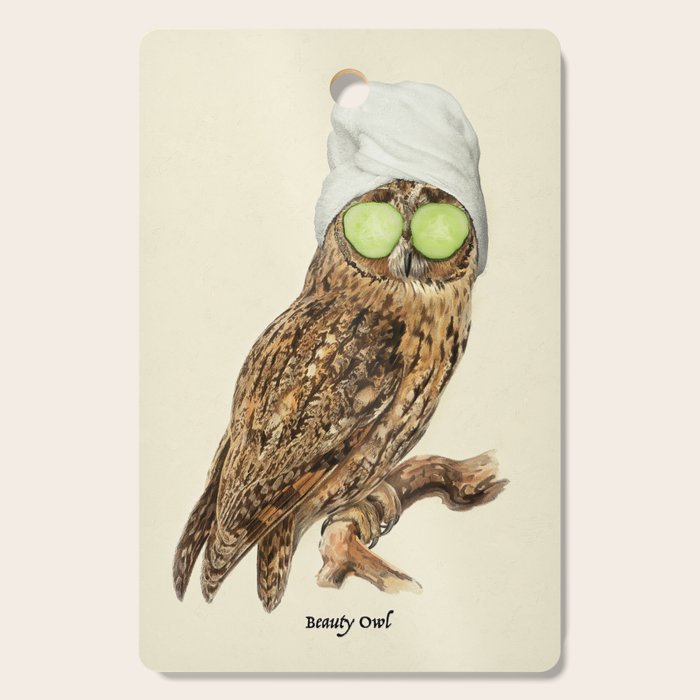 Beauty Owl Cutting Board Gallery Image 1