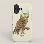Beauty Owl iPhone Case Gallery Image 1