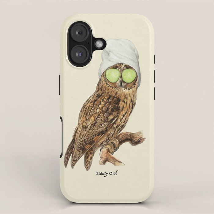 Beauty Owl iPhone Case Gallery Image 1