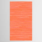 Minimal Doodle Dots in Chili Red Tablecloth Gallery Image 2