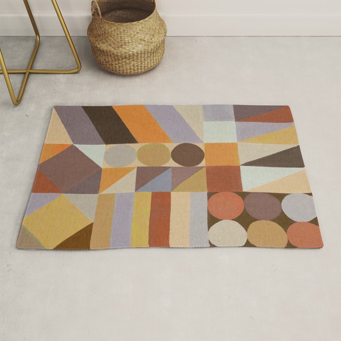 Geometric Shapes & Colors #1 Rug Gallery Image 1