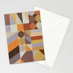 Geometric Shapes & Colors #1 Stationery Card Gallery Image 2