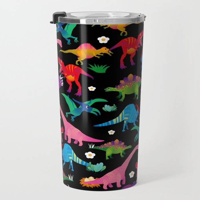 Joyful Dinosaurs World - BK Travel Mug Gallery Image 3
