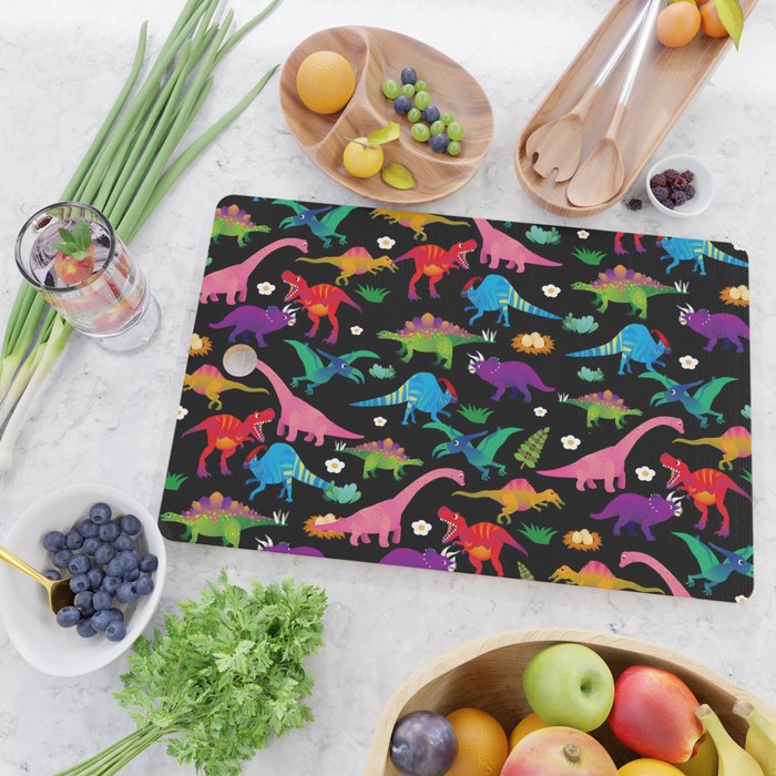 Joyful Dinosaurs World - BK Cutting Board Gallery Image 2