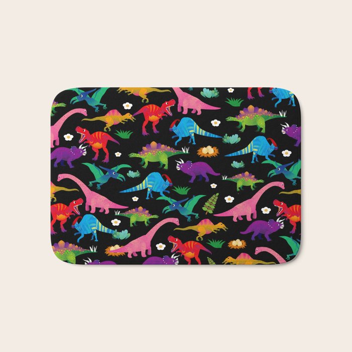 Joyful Dinosaurs World - BK Bath Mat Gallery Image 1
