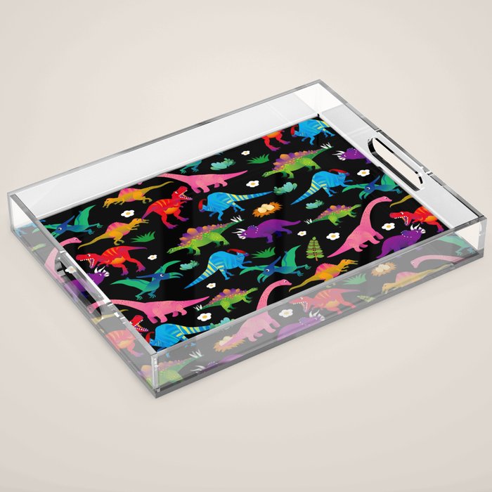 Joyful Dinosaurs World - BK Acrylic Tray Gallery Image 1