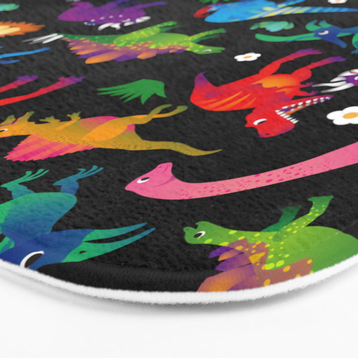 Joyful Dinosaurs World - BK Bath Mat Gallery Image 3