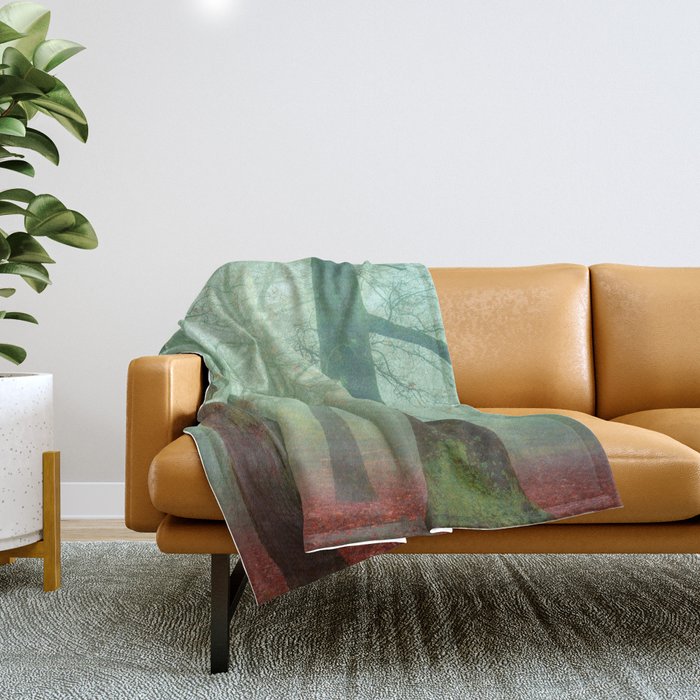 Autumn Wanderlust Throw Blanket Gallery Image 1