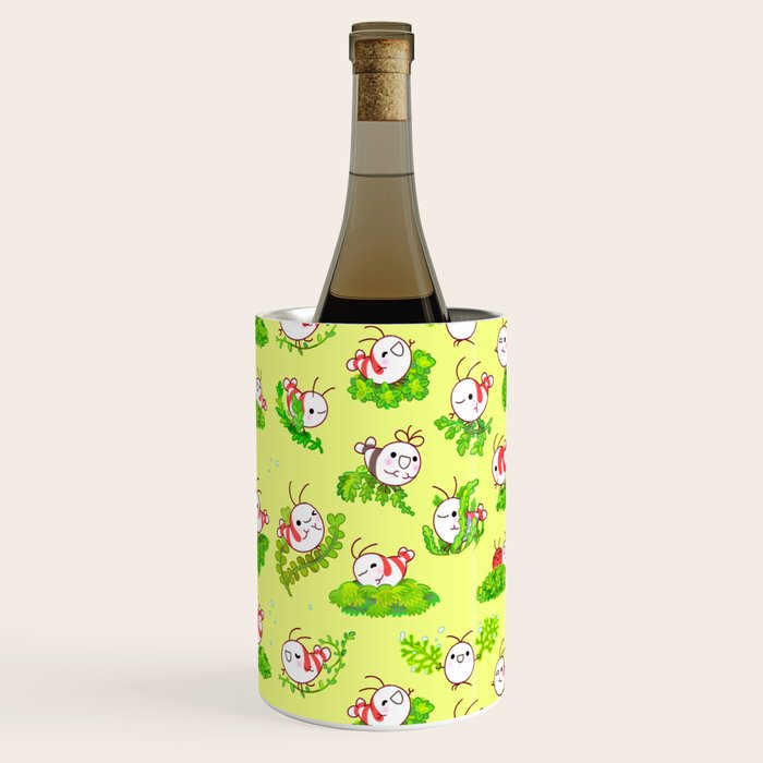 Shy shrimp and moss Wine Chiller Gallery Image 3