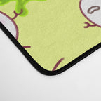 Shy shrimp and moss Desk Mat Gallery Image 4