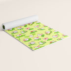 Shy shrimp and moss Yoga Mat Gallery Image 2