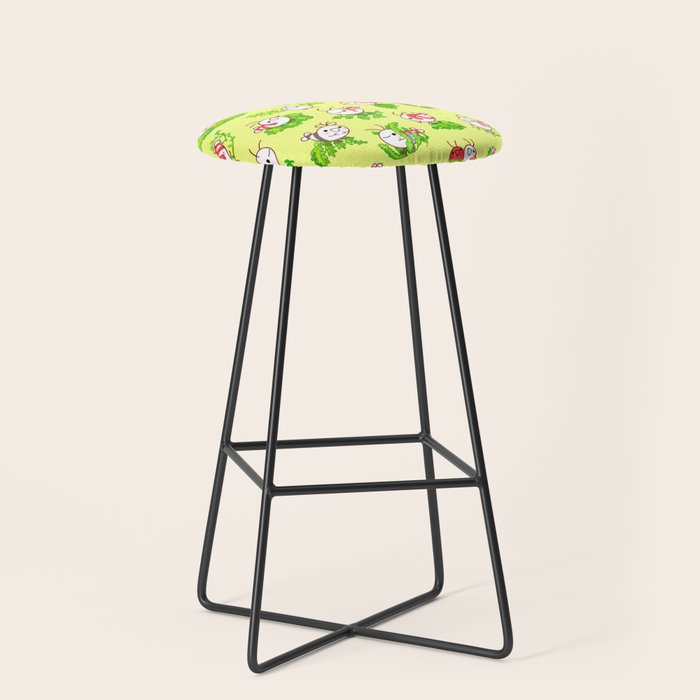 Shy shrimp and moss Stool Gallery Image 1