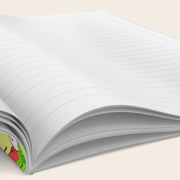 Shy shrimp and moss Notebook Gallery Image 2