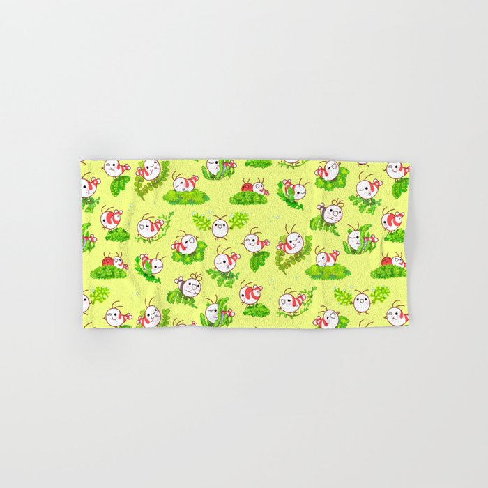 Shy shrimp and moss Bath Towel Gallery Image 1