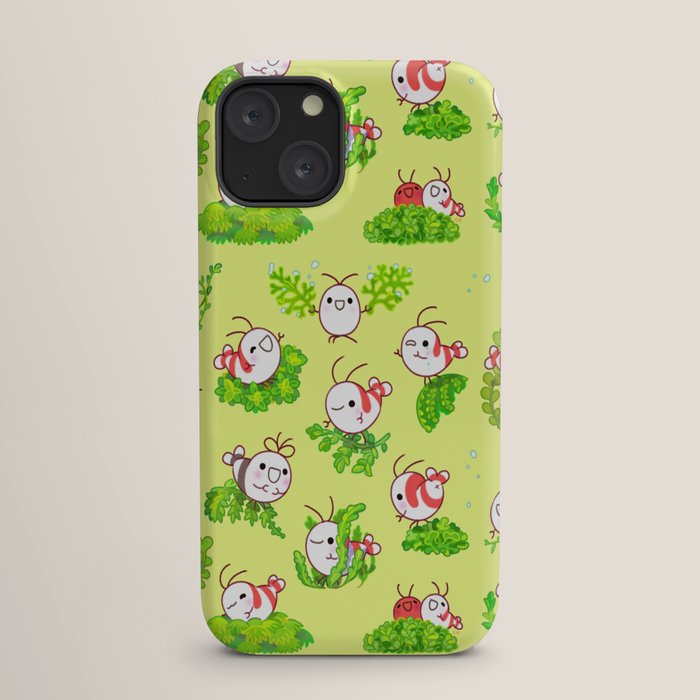 Shy shrimp and moss iPhone Case Gallery Image 17