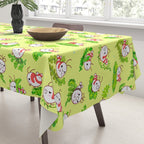 Shy shrimp and moss Tablecloth Gallery Image 3